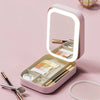 LED Mirror Travel Makeup Case