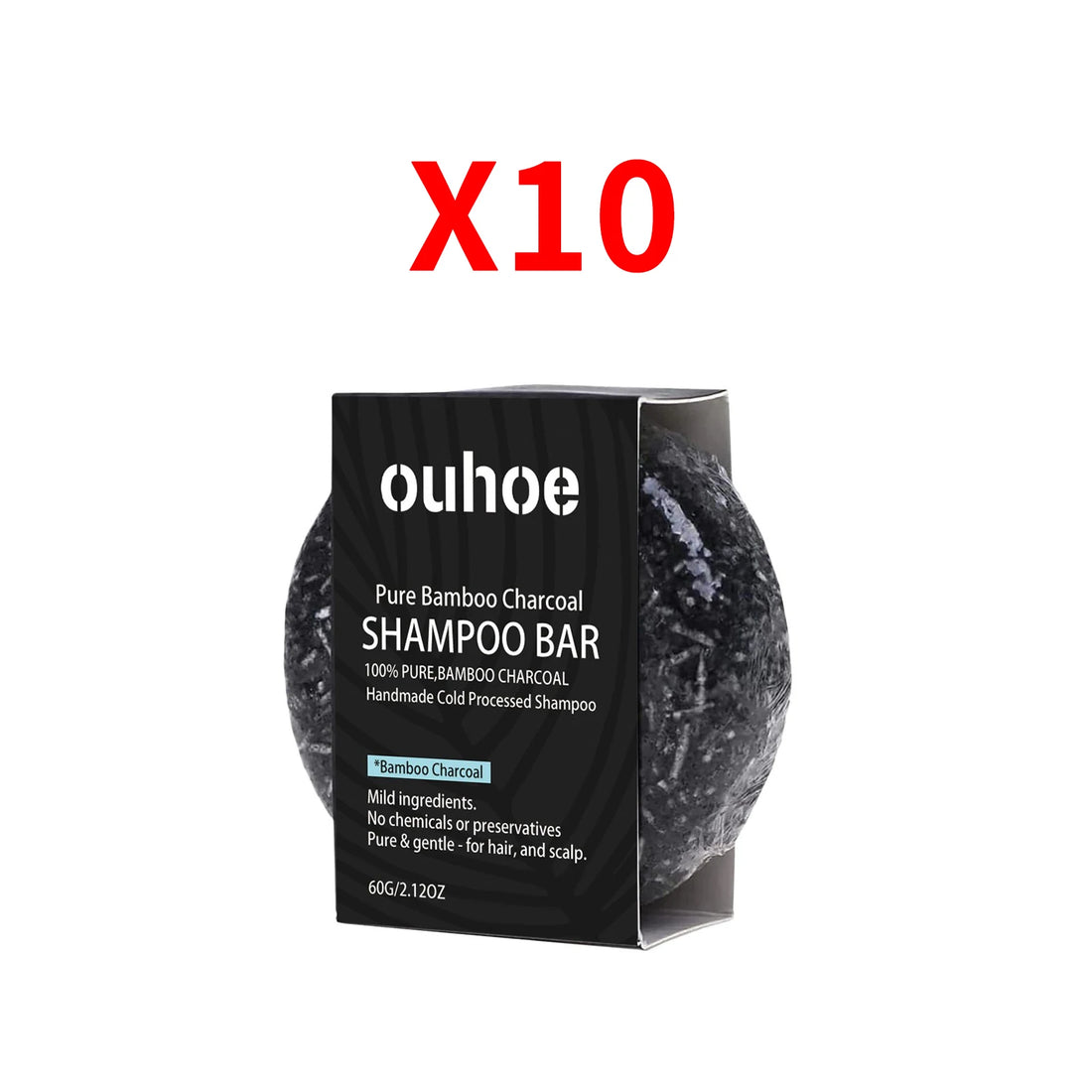 Bamboo Charcoal Darkening Shampoo Bar