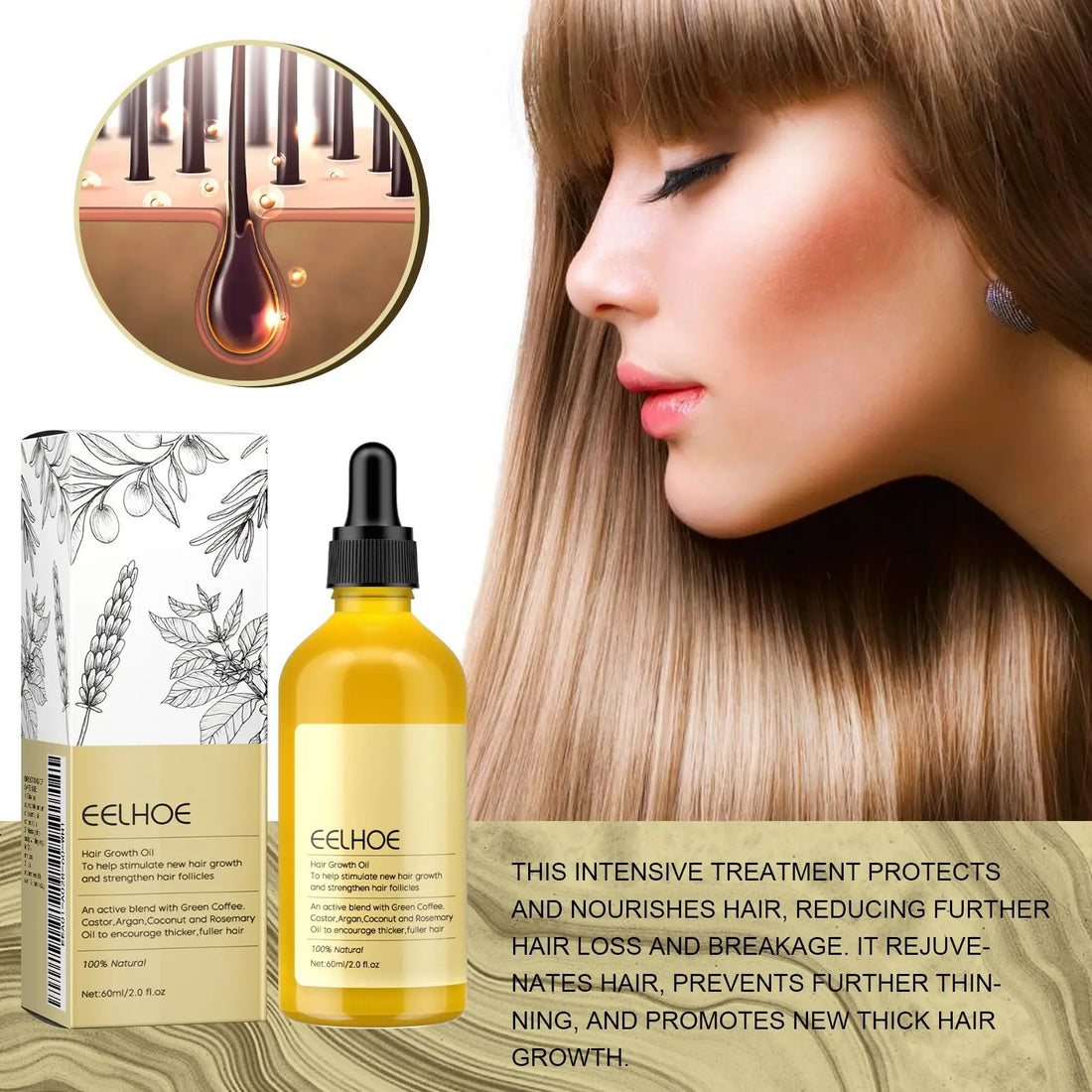 Rosemary Scalp Growth Oil