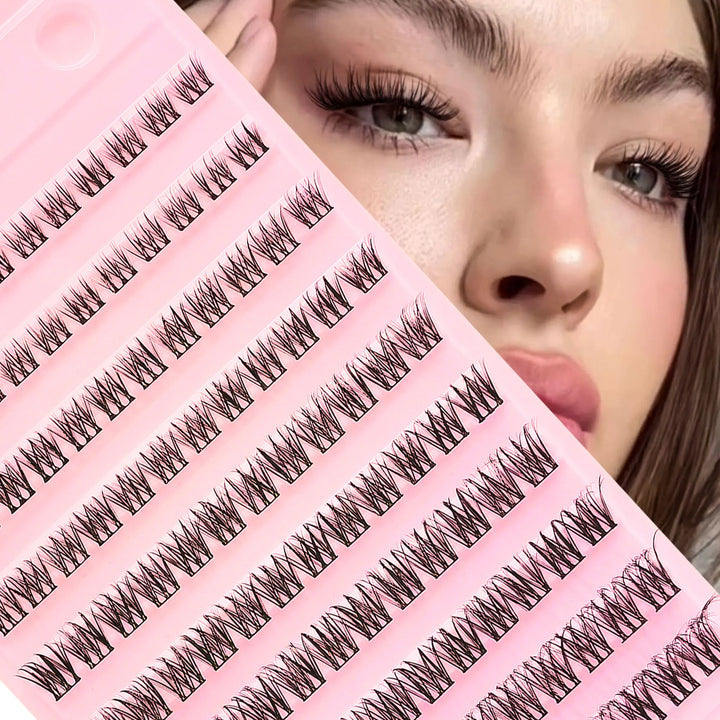 DIY Cluster False Lashes