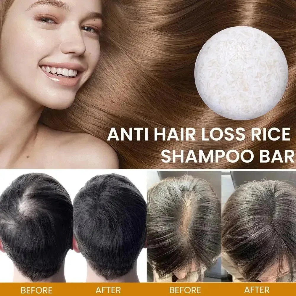 Rice Water Hair Growth Shampoo Bar