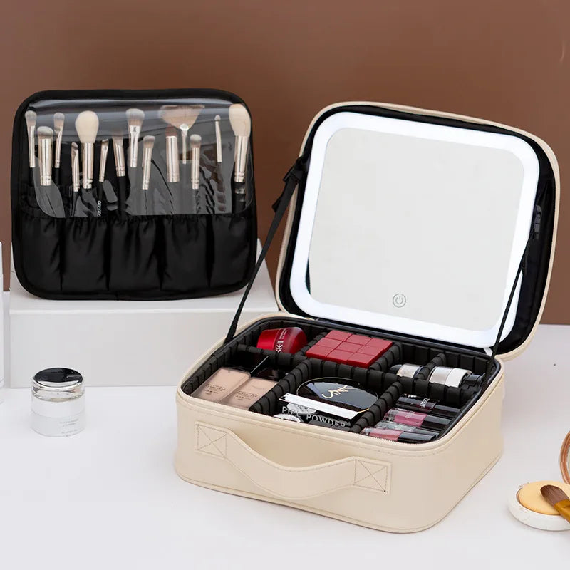 LED Travel Cosmetic Case