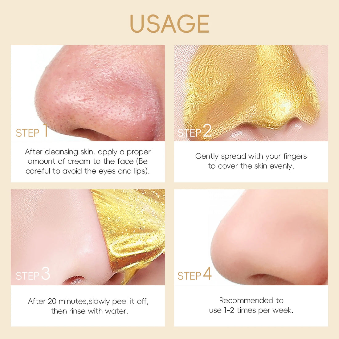 24K Gold Snail Peel-Off Mask