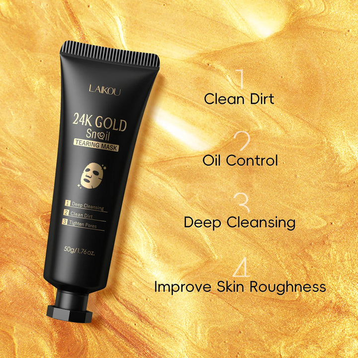 24K Gold Snail Peel-Off Mask
