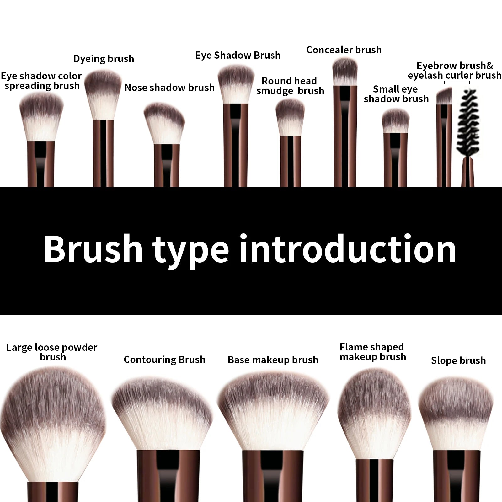 Complete Makeup Brush Set