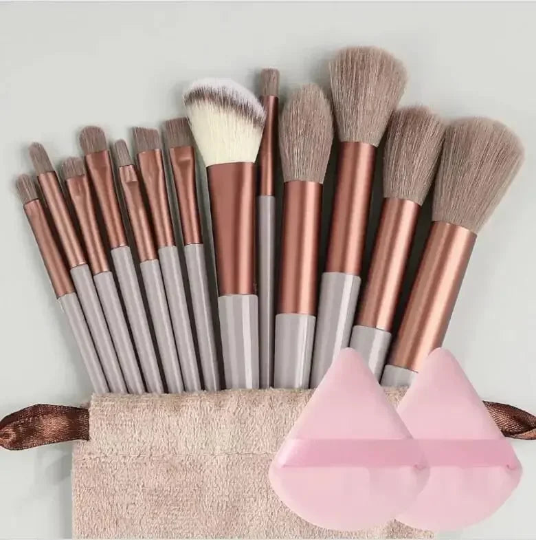 Fluffy Cosmetic Brush Set