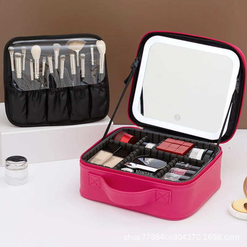 LED Travel Cosmetic Case