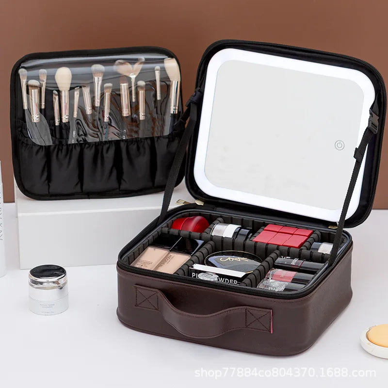 LED Travel Cosmetic Case