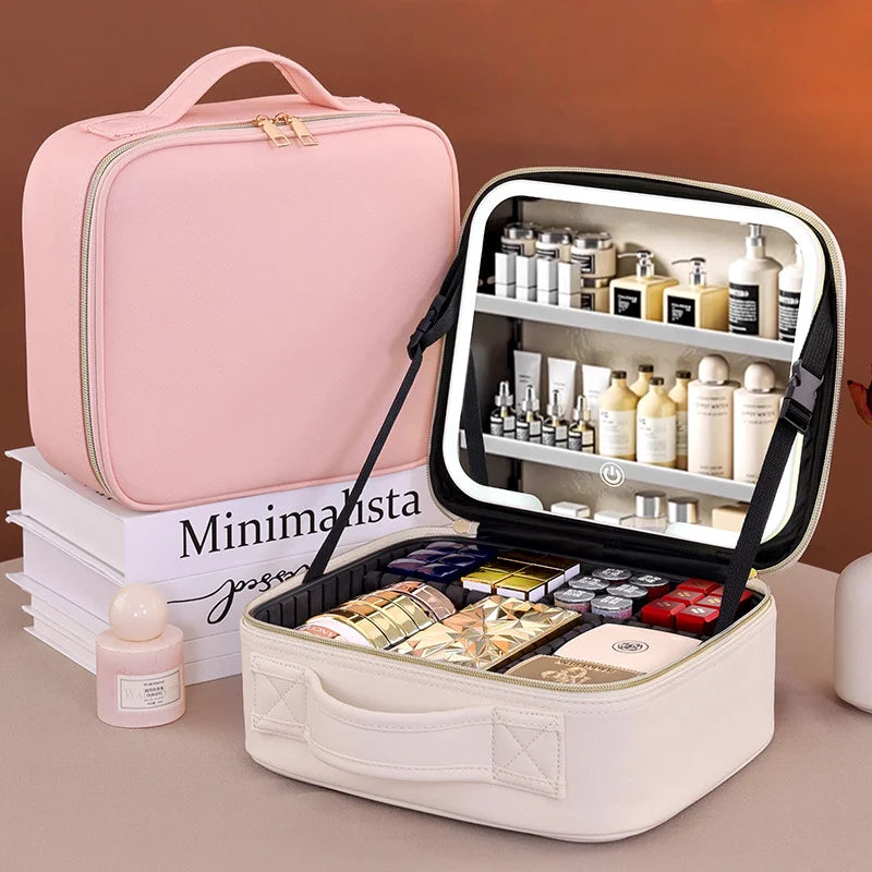 LED Travel Cosmetic Case