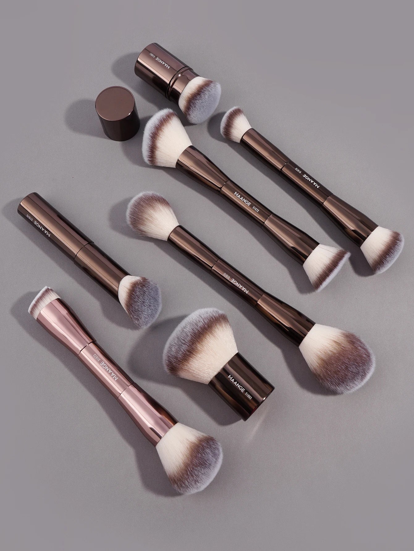 Dual-Ended Foundation Brush