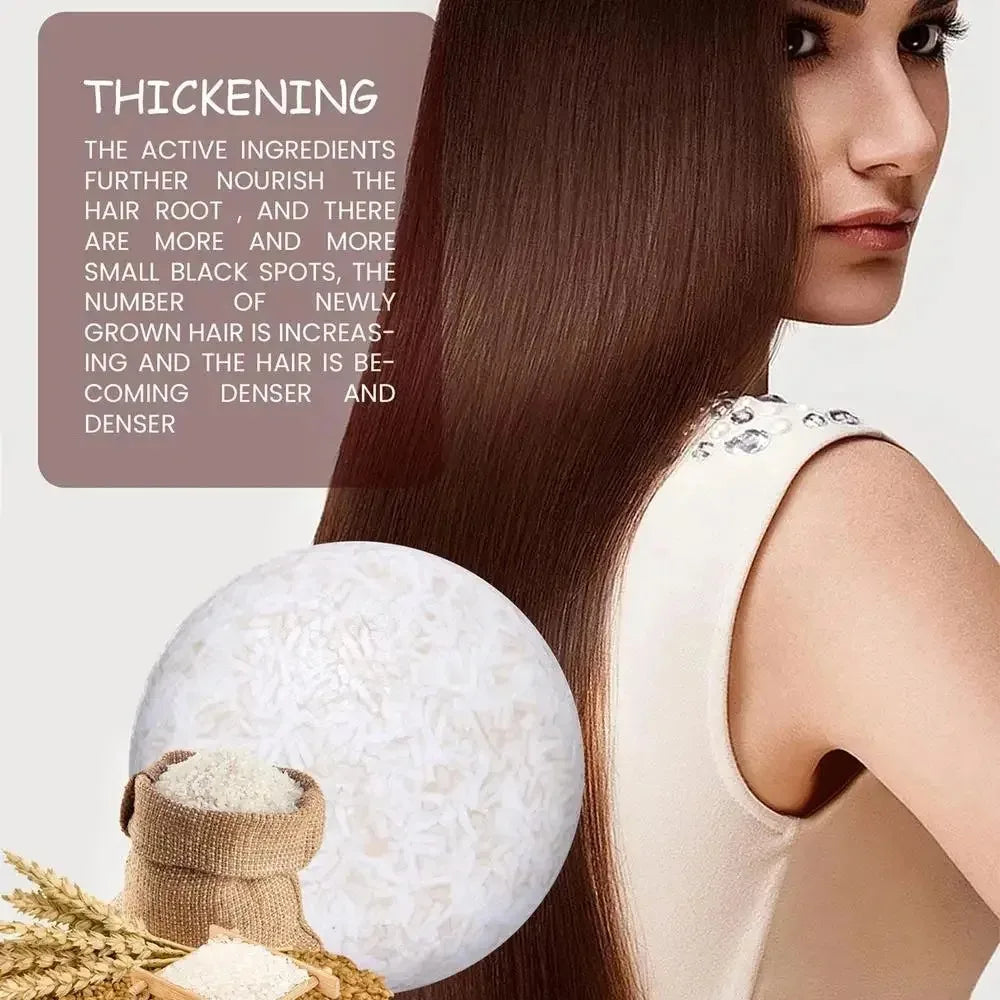 Rice Water Hair Growth Shampoo Bar