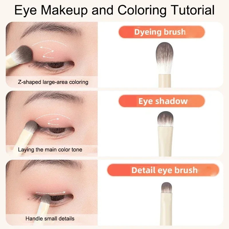 Natural Eye Brush Set