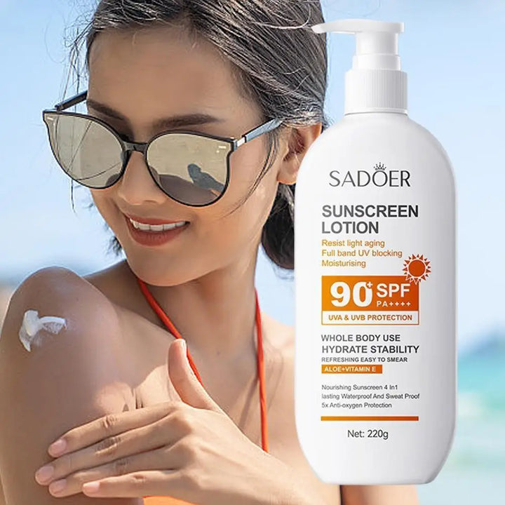 SPF 90+ UV Protection Sunscreen