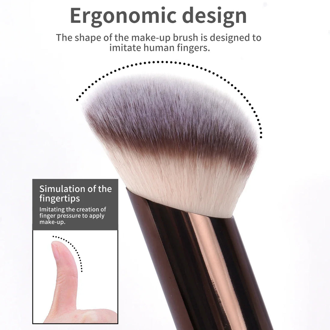 Dual-Ended Foundation Brush