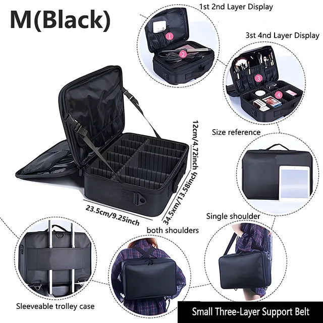 Waterproof Makeup Toolbox