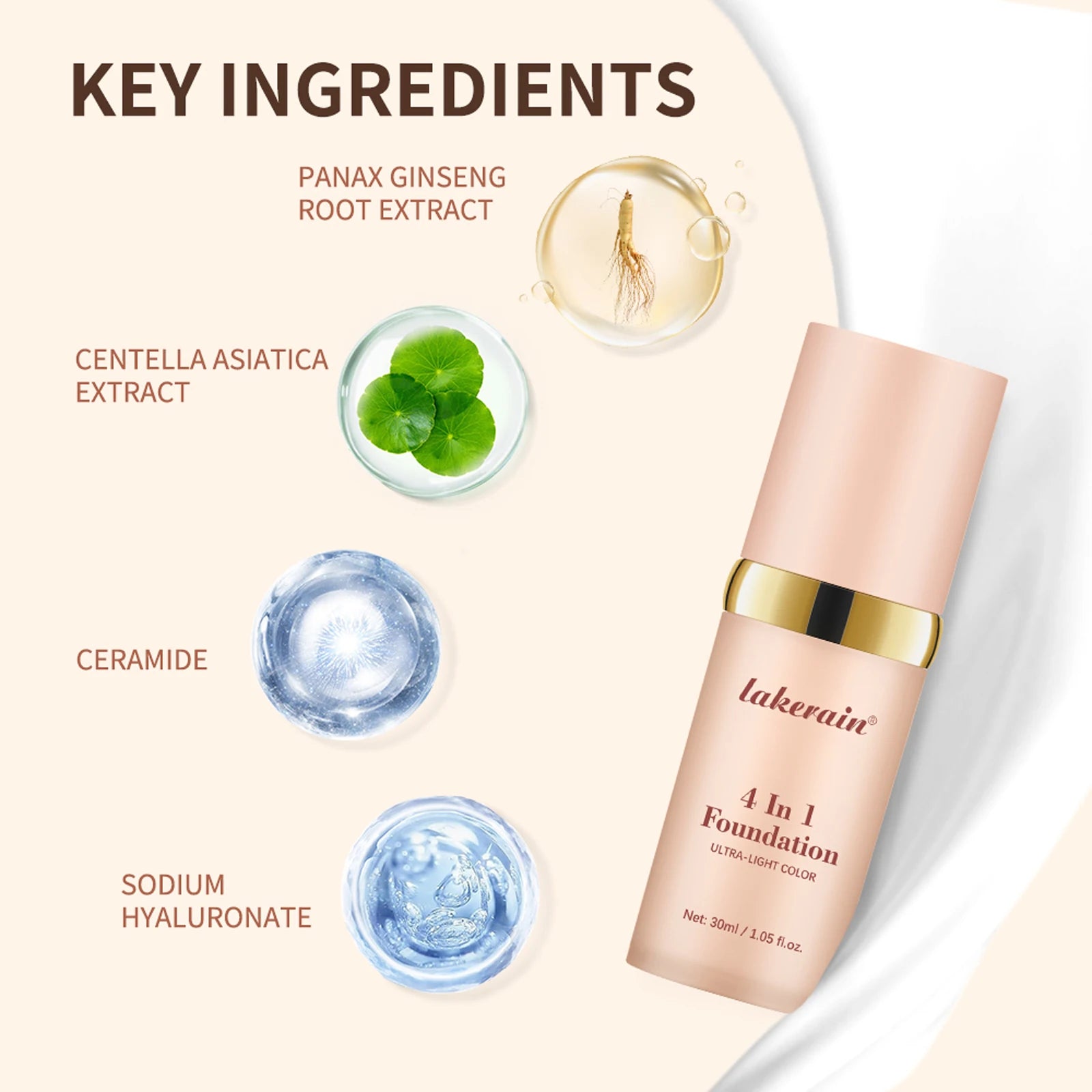 4-in-1 Color-Changing Foundation