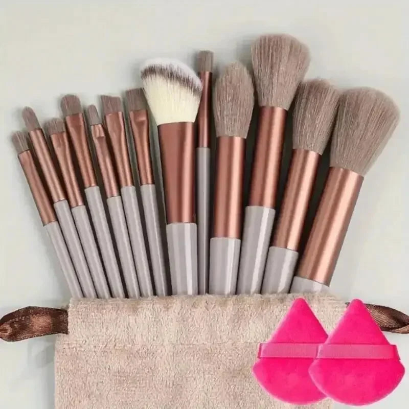 Fluffy Cosmetic Brush Set