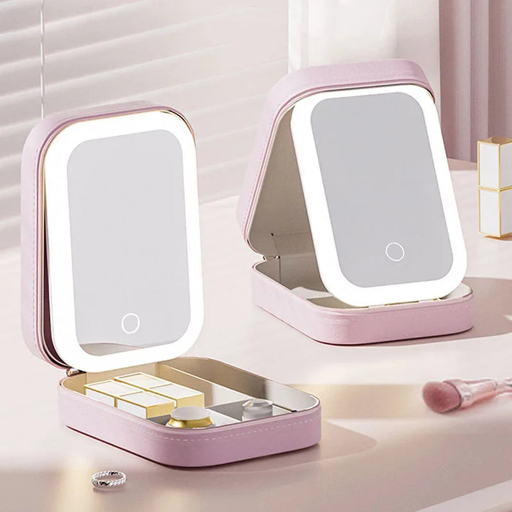 LED Lighted Cosmetic Bag