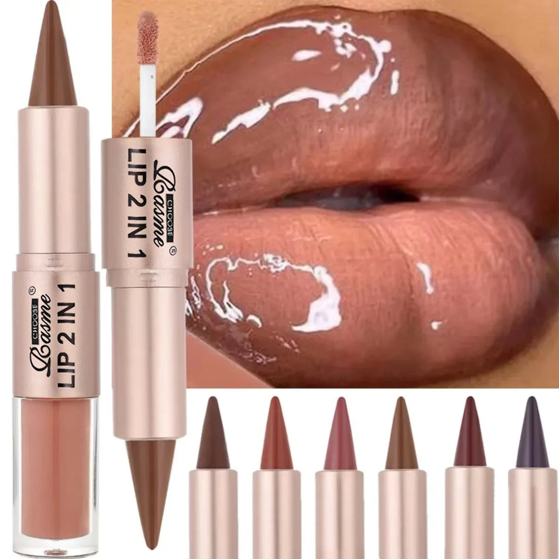 Gradient Nude Lipliner & Gloss