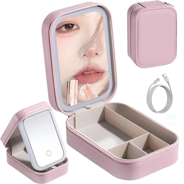 LED Lighted Cosmetic Bag