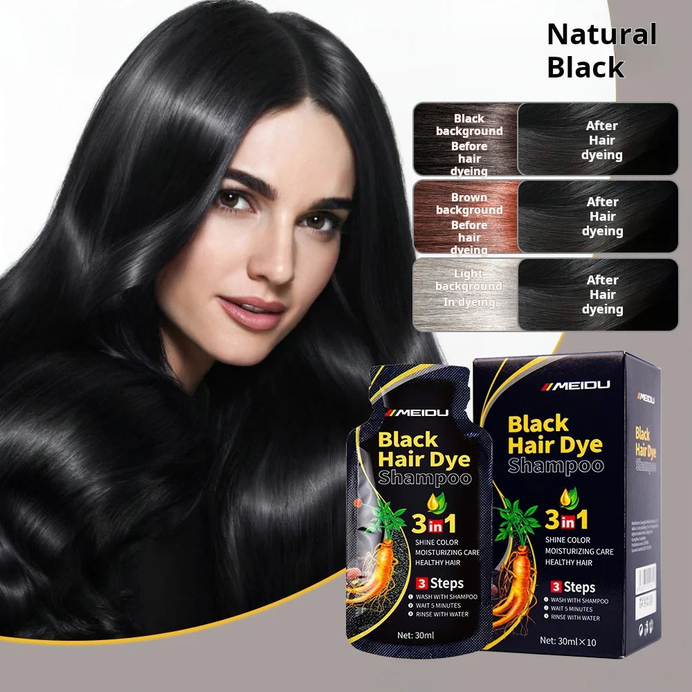 3-in-1 Gray to Black Shampoo