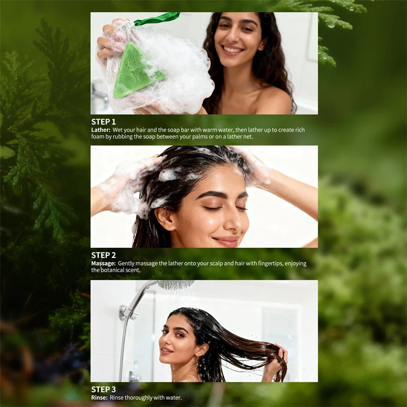 Herbal Hair Growth Shampoo Bar