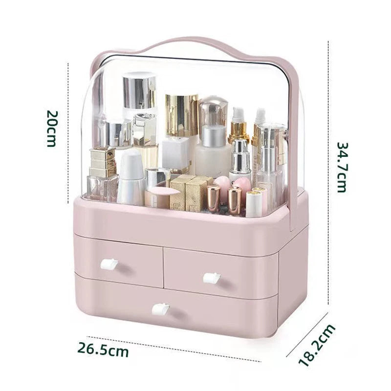 Dust-Proof Makeup Organizer