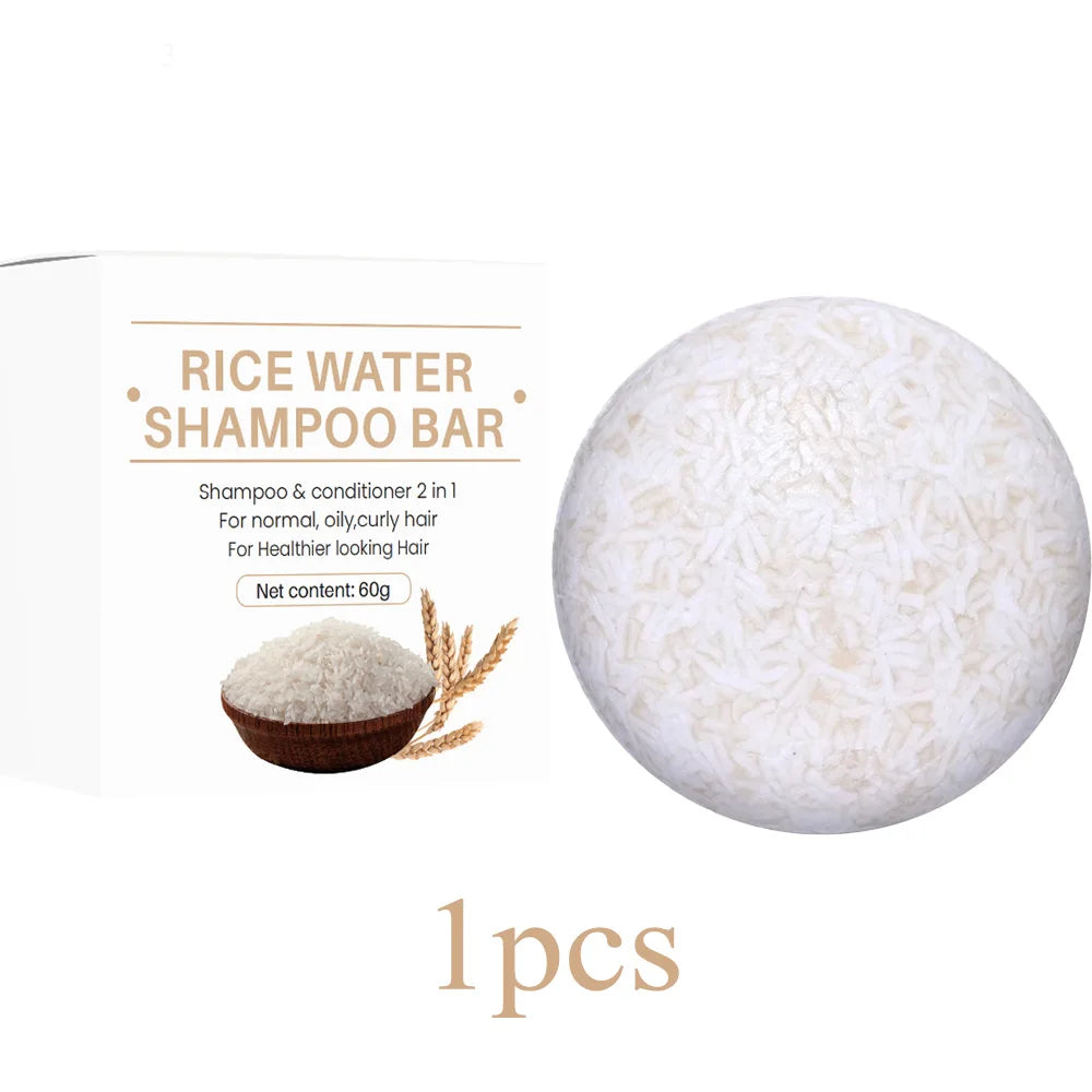 Rice Water Hair Growth Shampoo Bar