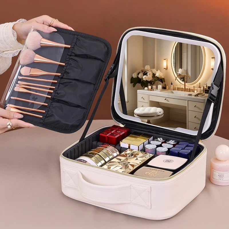 LED Travel Cosmetic Case