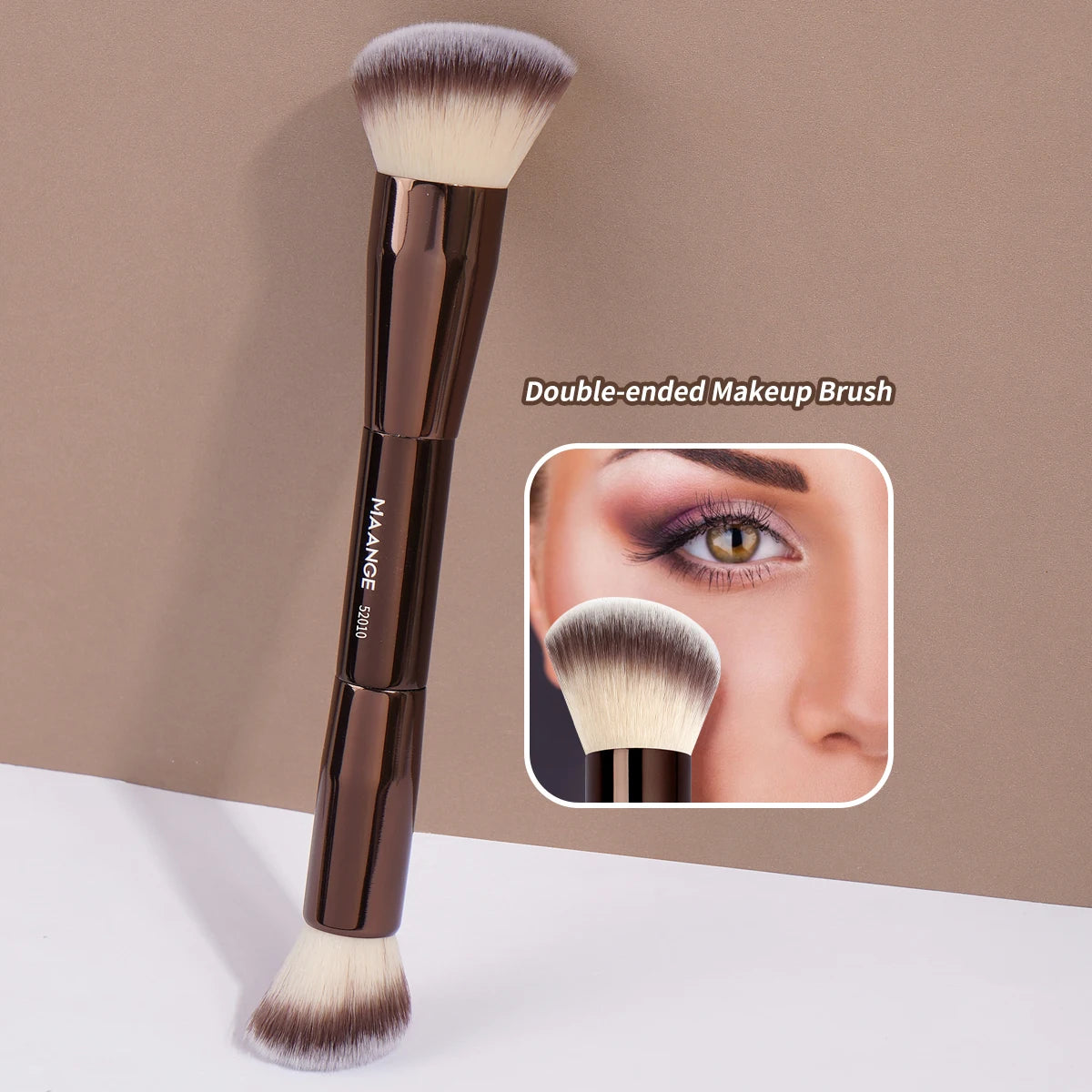 Dual-Ended Foundation Brush