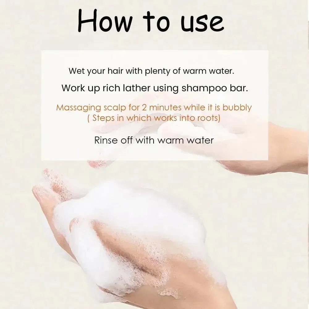 Rice Water Hair Growth Shampoo Bar
