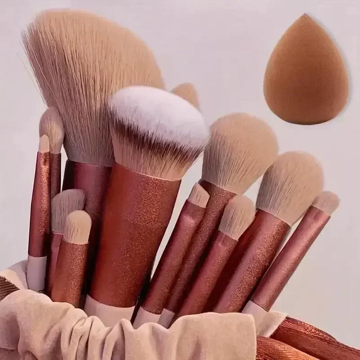 Fluffy Cosmetic Brush Set