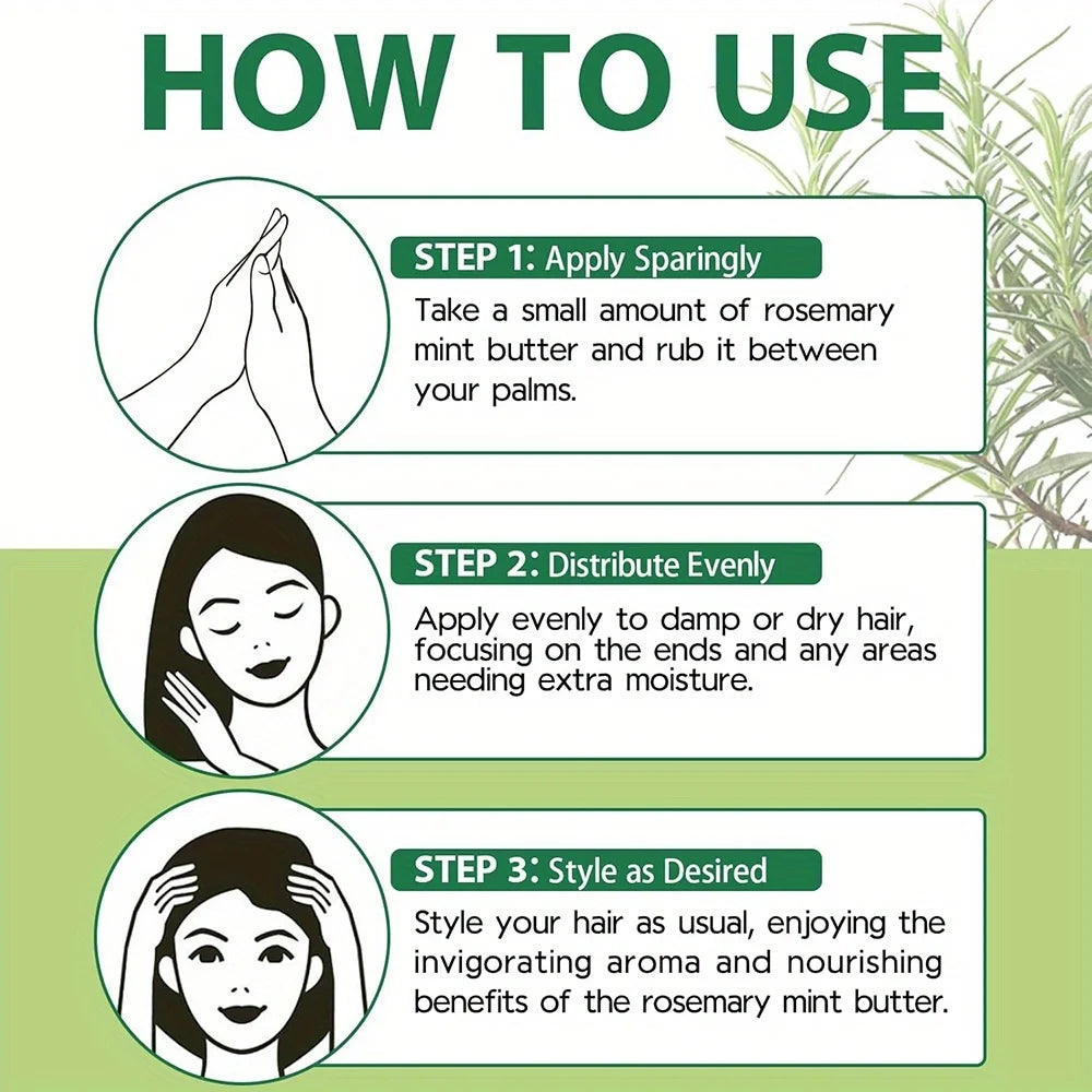 Rosemary Mint Hair Growth Butter