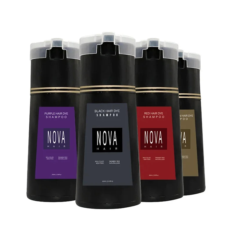 3-in-1 Hair Dyeing Shampoo