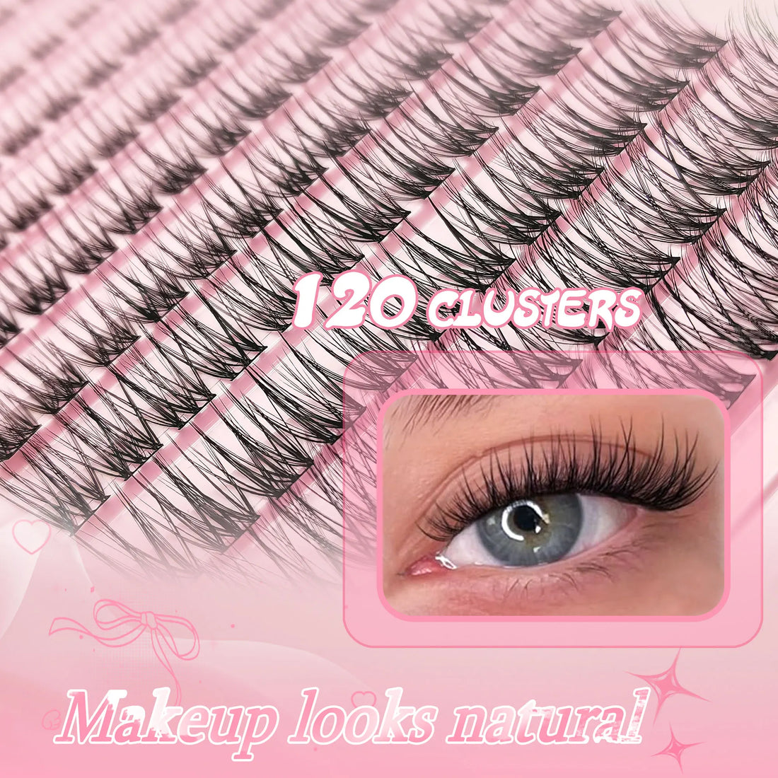 DIY Cluster False Lashes