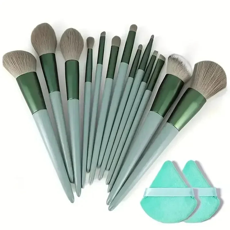 Fluffy Cosmetic Brush Set
