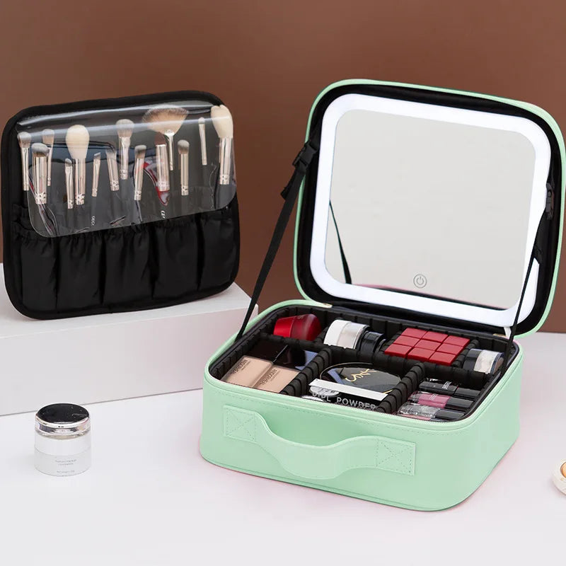 LED Travel Cosmetic Case