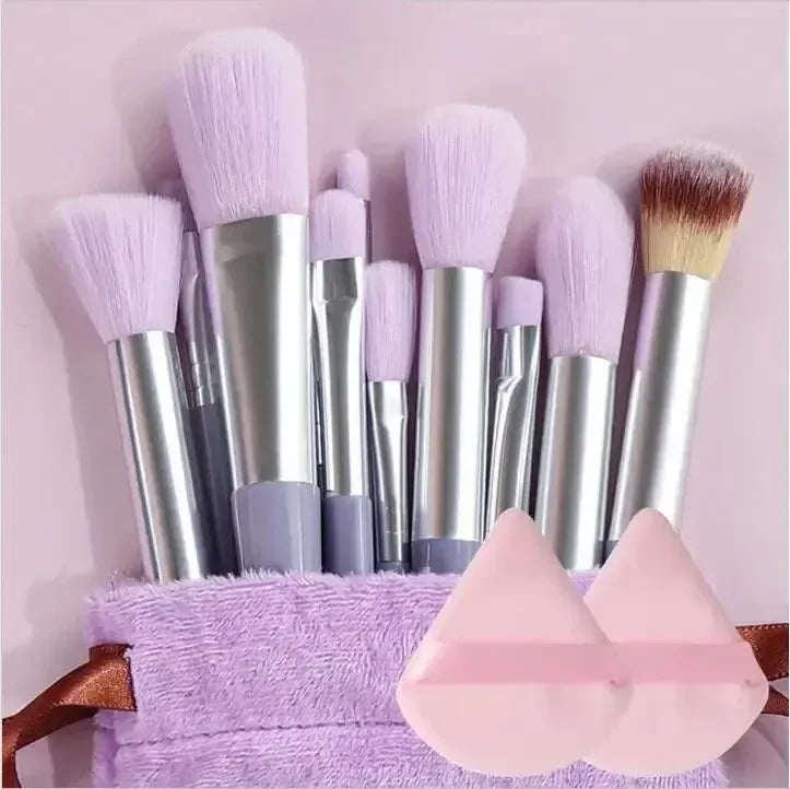 Fluffy Cosmetic Brush Set