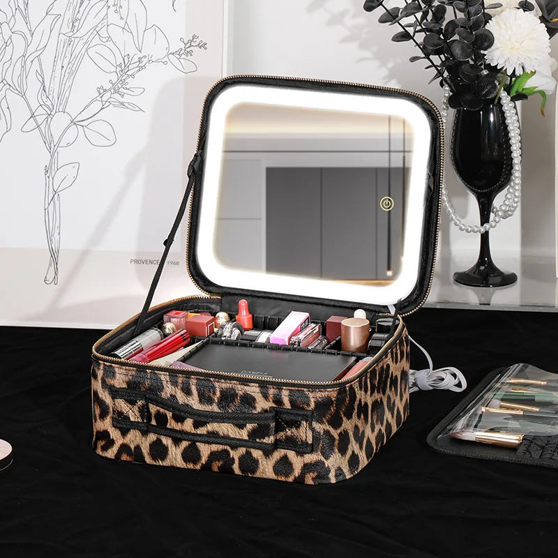 LED Travel Cosmetic Case