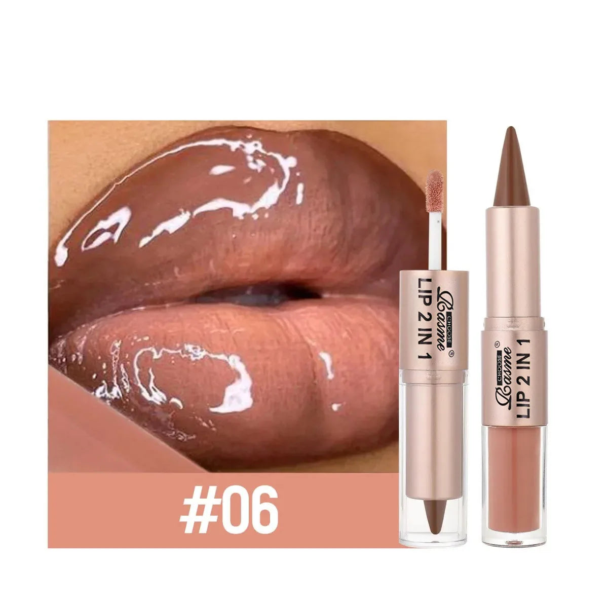 Gradient Nude Lipliner & Gloss
