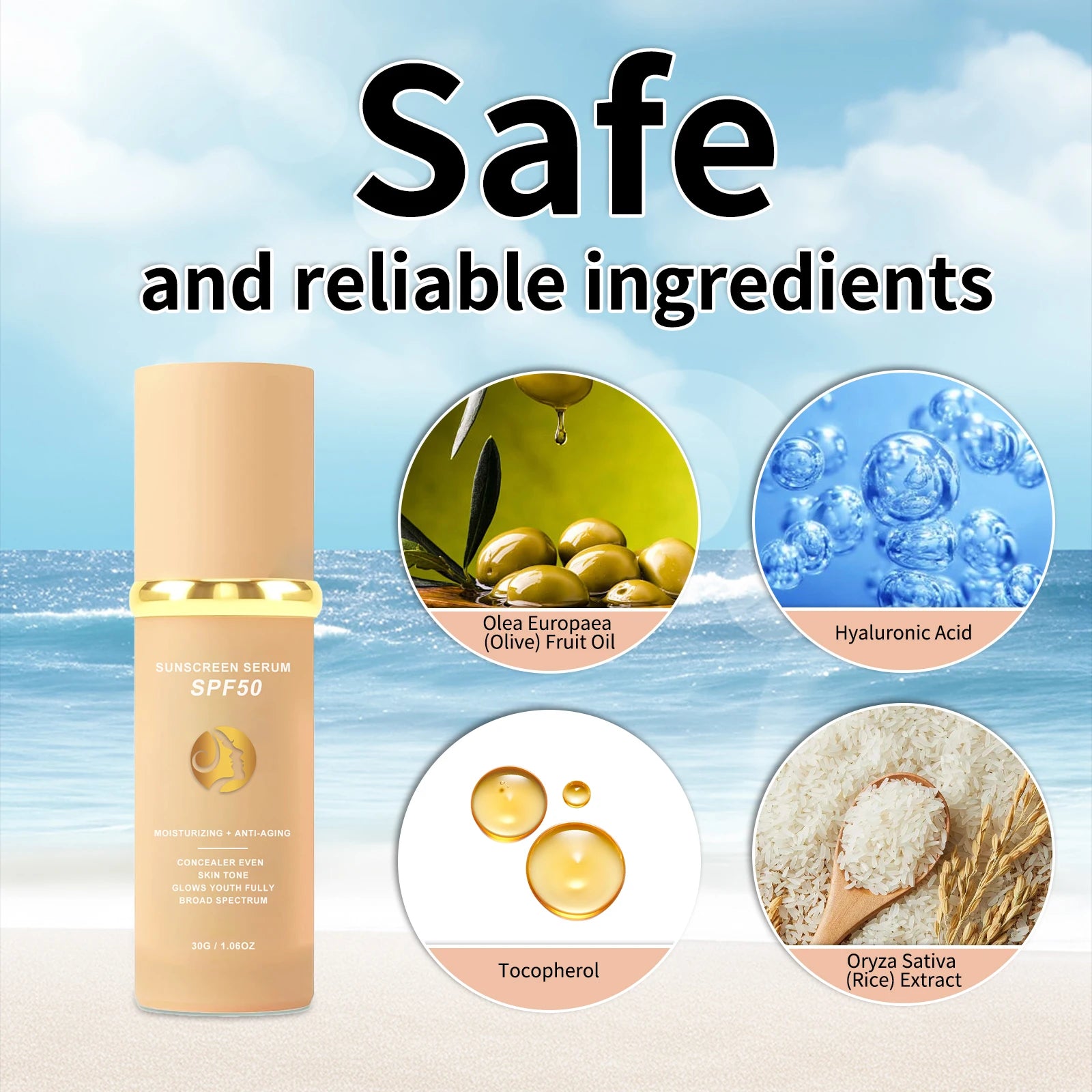 Waterproof Sunscreen Foundation