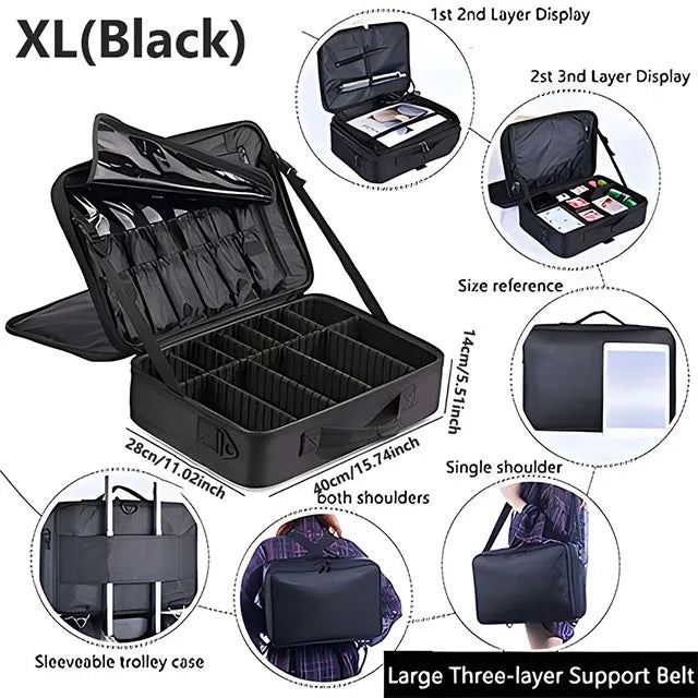Waterproof Makeup Toolbox