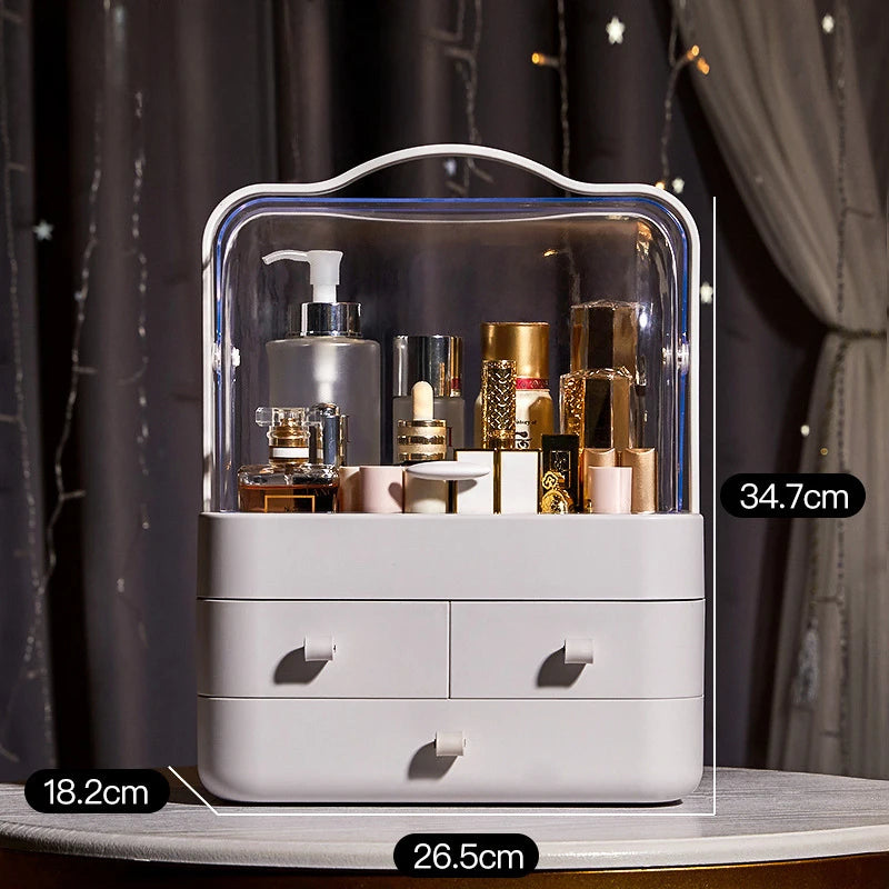Dust-Proof Makeup Organizer