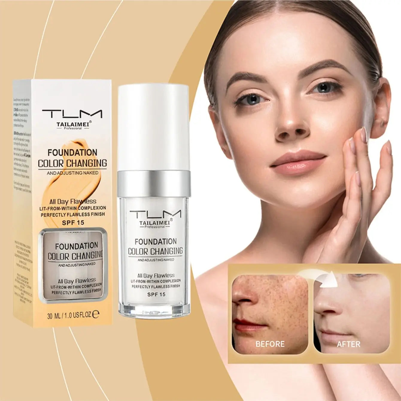 Oil-Control Liquid Foundation