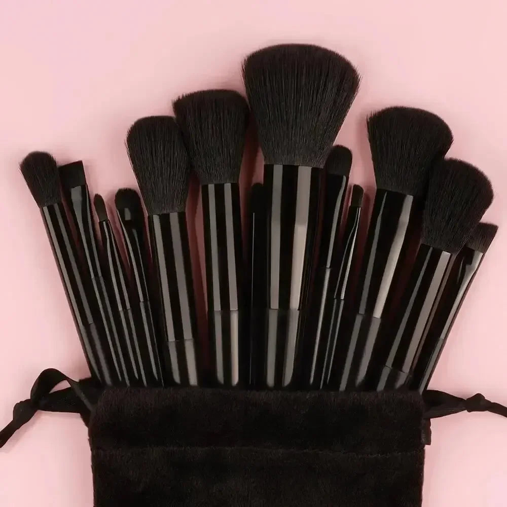 Fluffy Cosmetic Brush Set