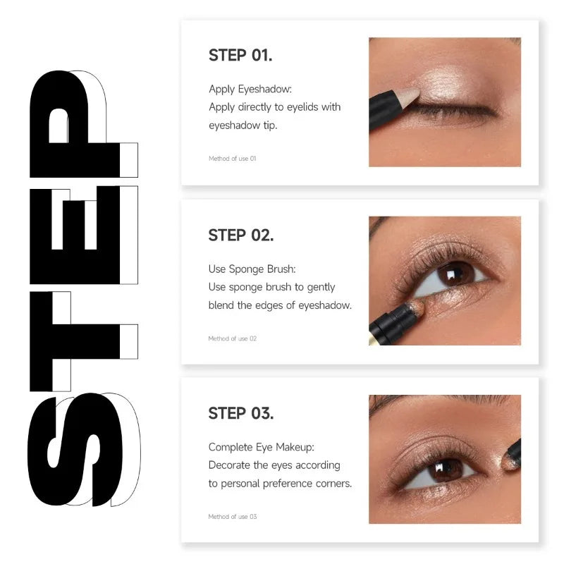 Dual-Ended Eyeshadow Stick