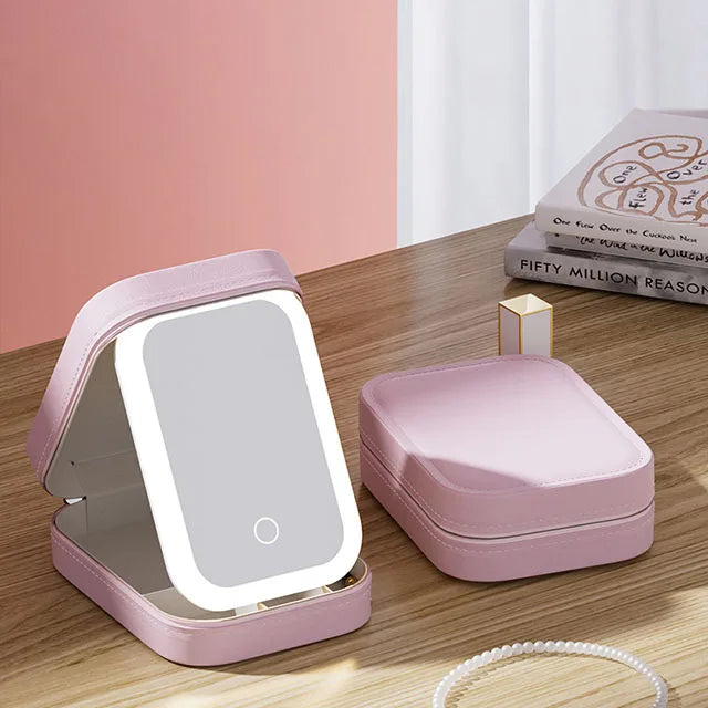 LED Lighted Cosmetic Bag