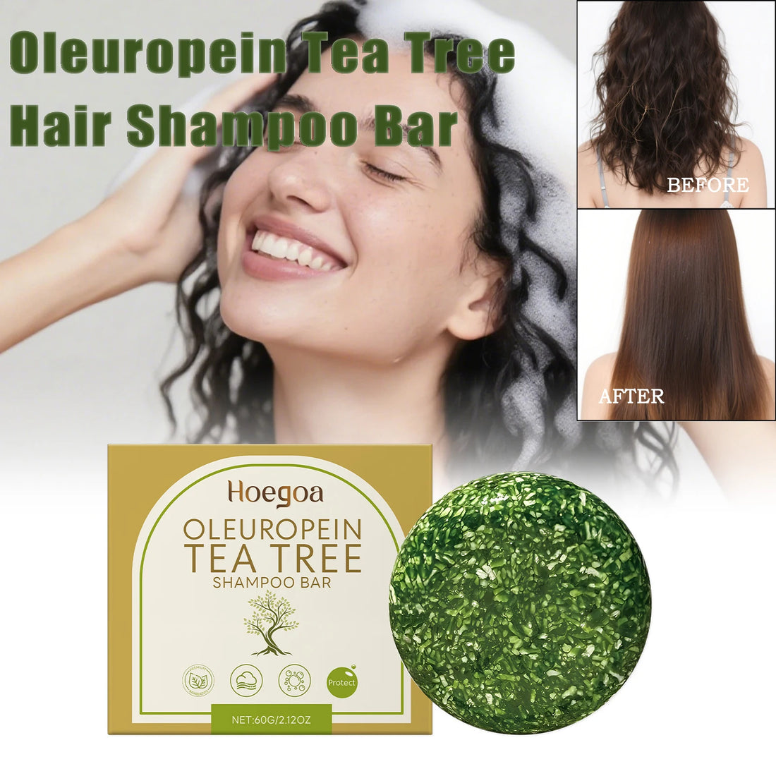 Tea Tree Dandruff Shampoo Bar