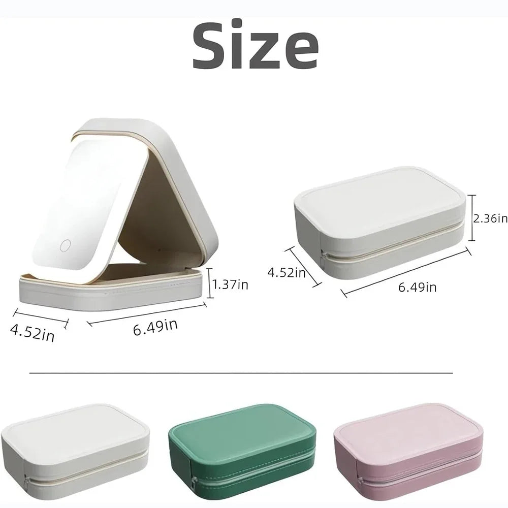LED Touch Makeup Storage Box