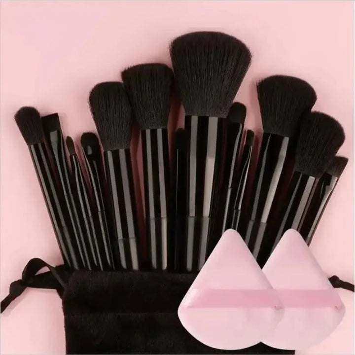Fluffy Cosmetic Brush Set